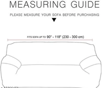 Universal Single Seater Sofa Cover Big Elasticity Cover for Couch Flexible Stretch Polyster Sofa Slipcover (Single Seater,Grey Diamond) - Grey, Polyster, Elastic, Multipack Of 1